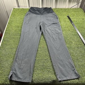 Mandala Women's Equa-Tek Technology High-Rise Gray Yoga Pants M